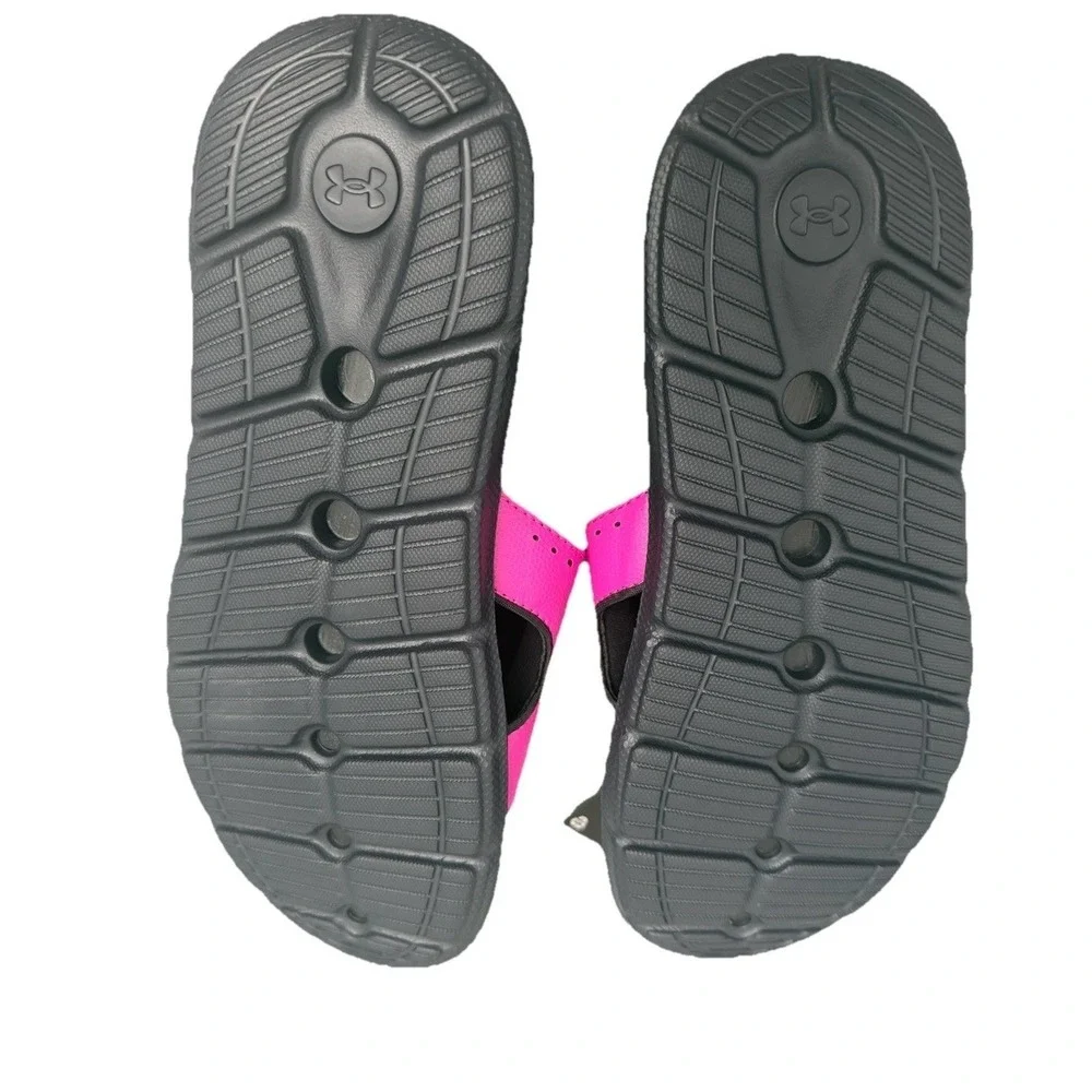Under Armour‎ Girls 3026039 UA Ignite Pro Slides, Rebel Pink, Size 4y New